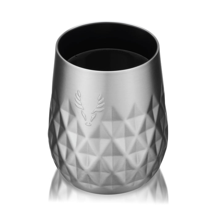 Paragon Stainless Steel Wine Tumbler in Platinum