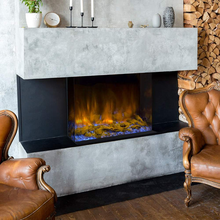 Dynasty Melody 3-Sided Smart Electric Fireplace