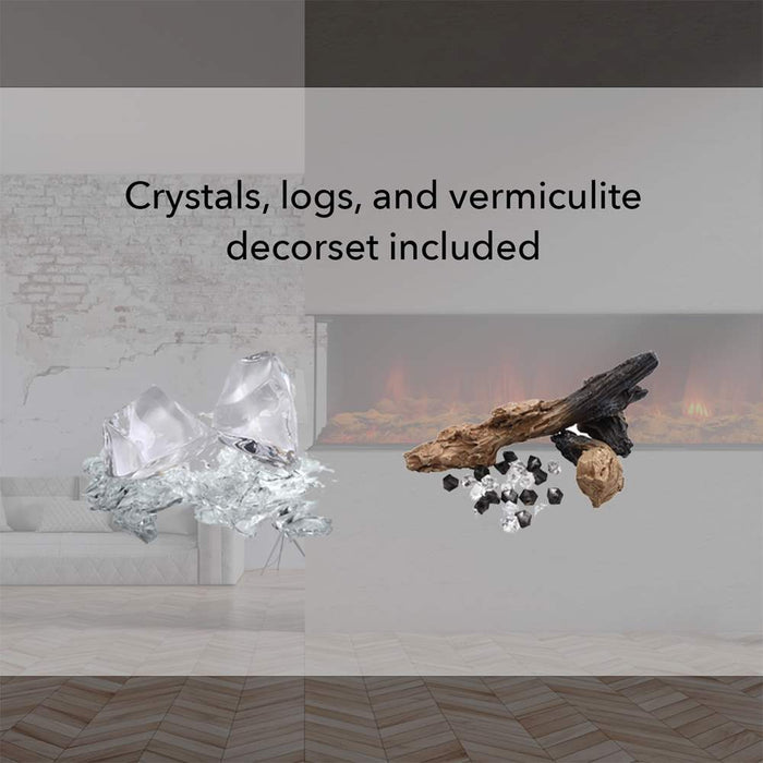 Dynasty Melody 3-Sided Smart Electric Fireplace