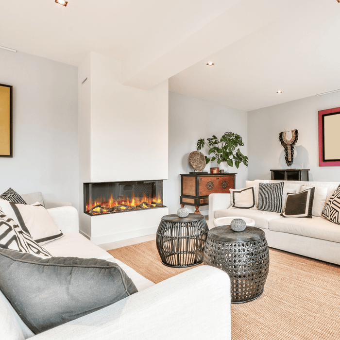 Dynasty Melody 3-Sided Smart Electric Fireplace