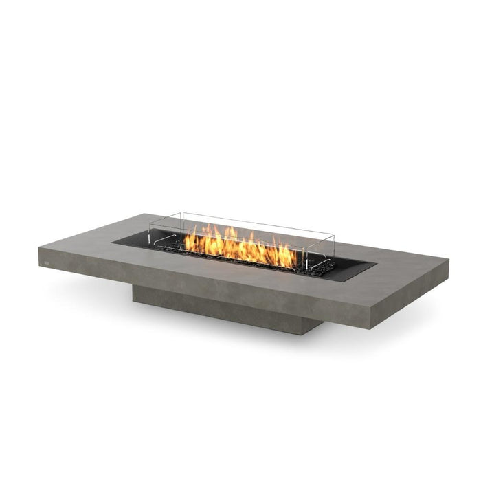 EcoSmart Fire Gin 90 Low Rectangular Fire Pit Table