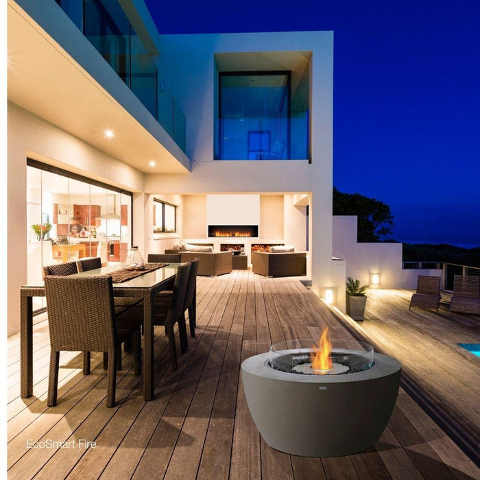 EcoSmart Fire Pod 39-Inch Round Concrete Fire Pit Bowl
