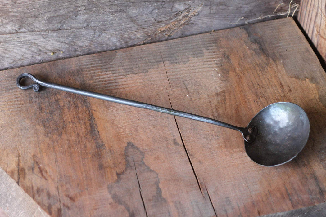 Egg Spoon - Curled Handle