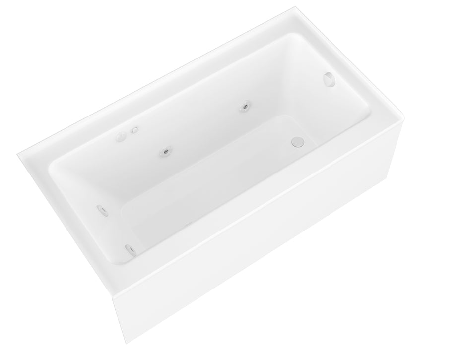 Atlantis Whirlpools Soho 32 x 60 Front Skirted Whirlpool Tub with Right Drain