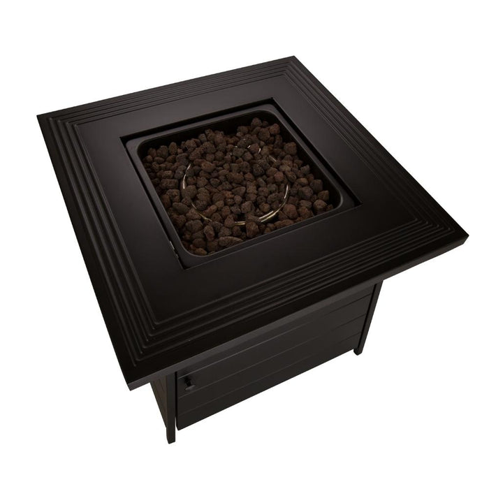 Endless Summer Anderson 28-Inch Steel LP Fire Pit Table (GAD1446ES)
