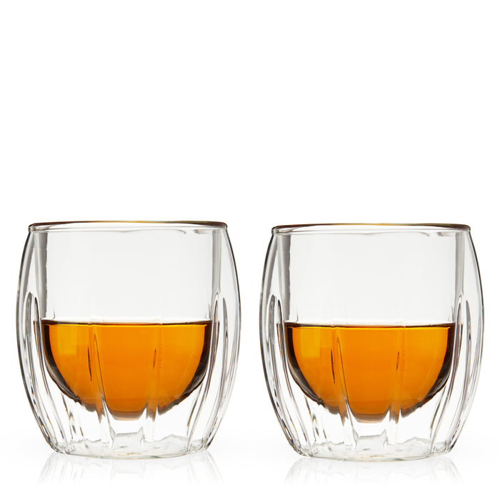 Double-Walled Spirits Glasses Set of 2