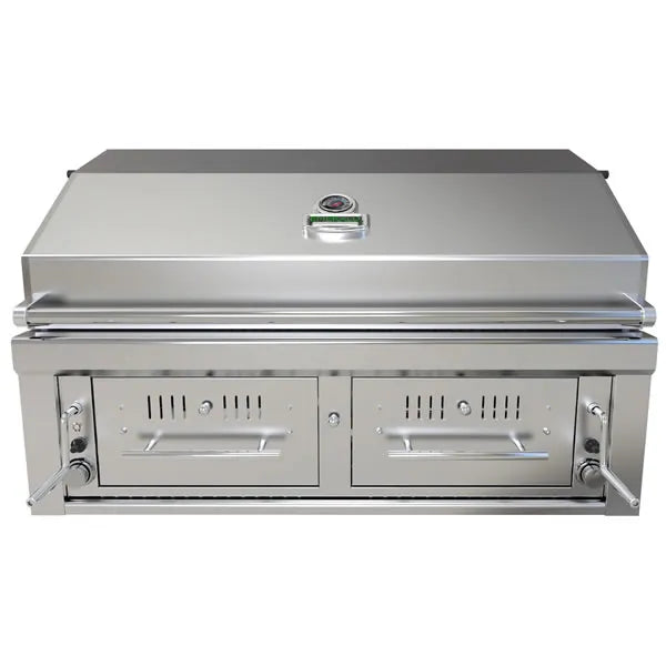 Sunstone Series 42 Inch Hybrid Dual Zone Grill EMCHDZ42