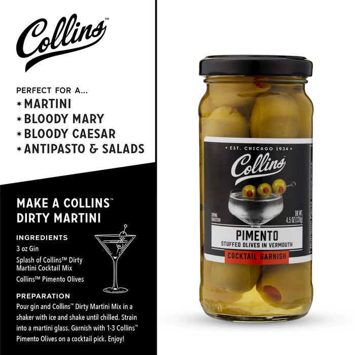 Vermouth Martini Pimento Olives 5 oz