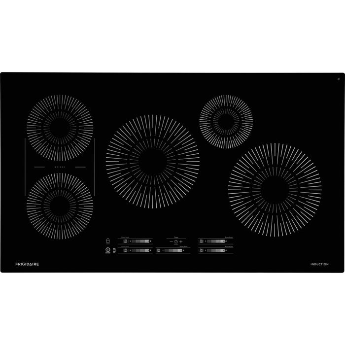 36" Induction Cooktop, Front Control, 5 burner FCCI3627AB