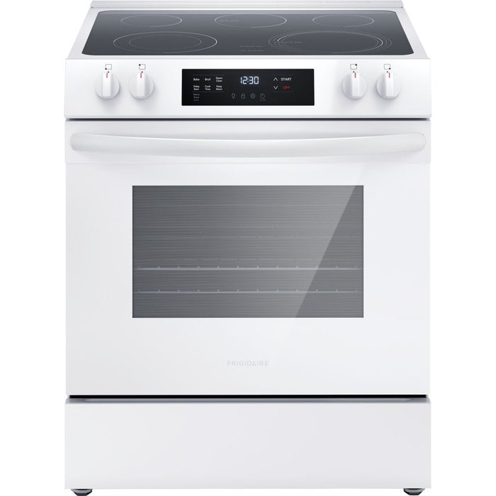 30" Front Control Electric Range, smooth top, ADA FCFE3062AW