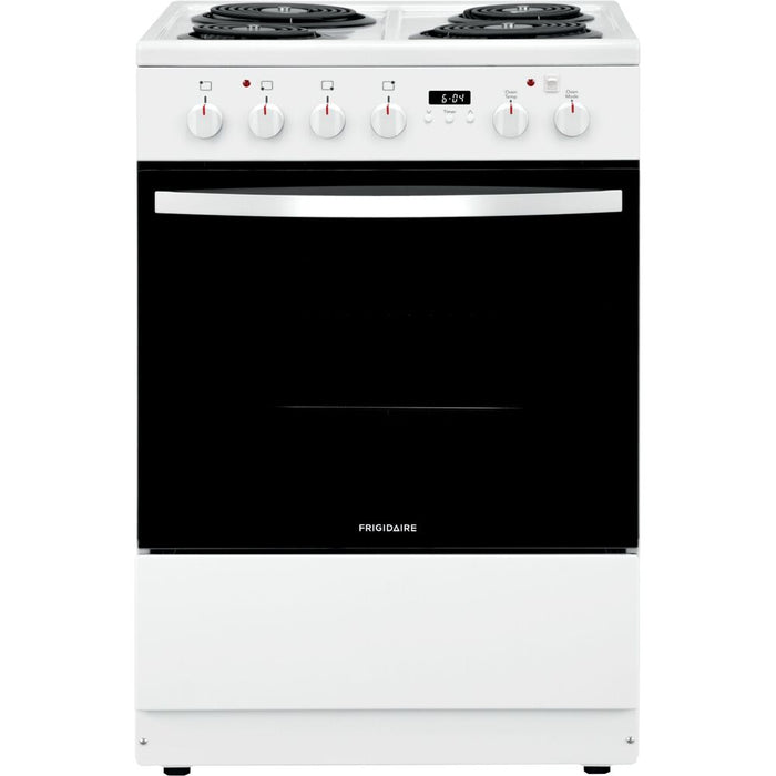 24" Electric Front Control Freestanding Range, Coil Grates ADA FFEH2422UW