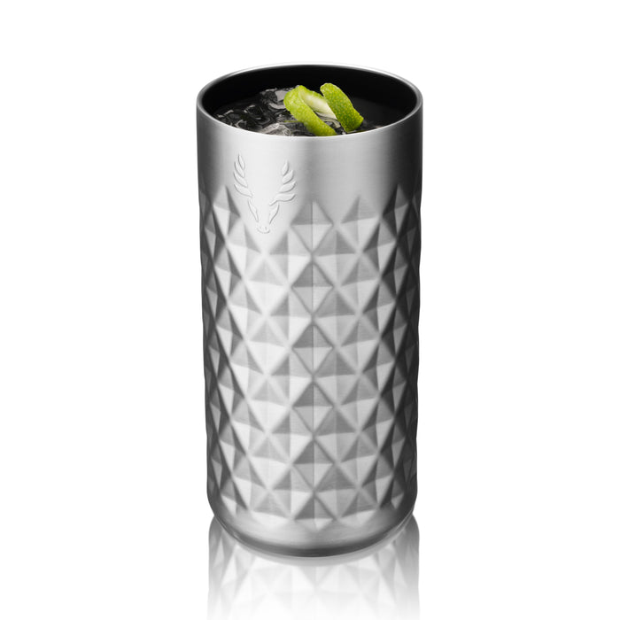 Paragon Stainless Steel Highball Tumbler in Platinum