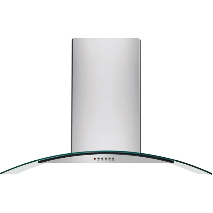 30" Glass Canopy Wall-Mount Range Hood, 3 Speeds, 400 CFM (Non-Branded) FHWC3060LS