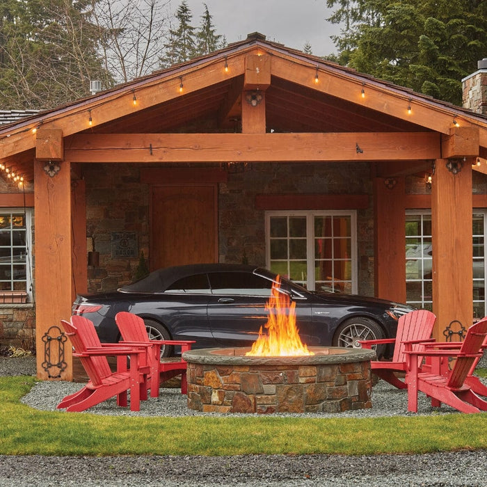 Fire Garden Voracious Fire 10-Inch Round/Square Natural Gas Fire Pit Burner (94900340)