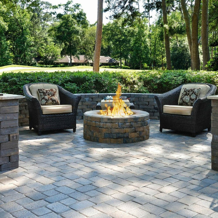 Fire Garden Voracious Fire 22-Inch Round/Square Natural Gas Fire Pit Burner (94900343)