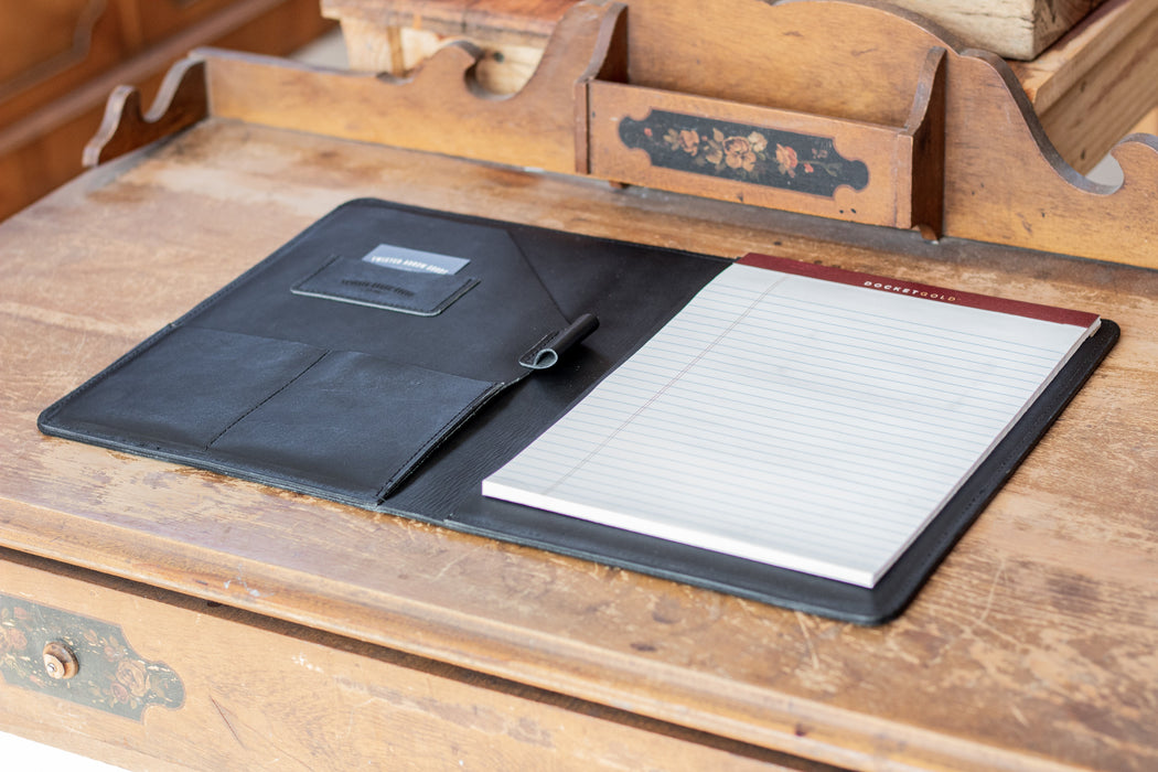 Sylvester Leather Padfolio