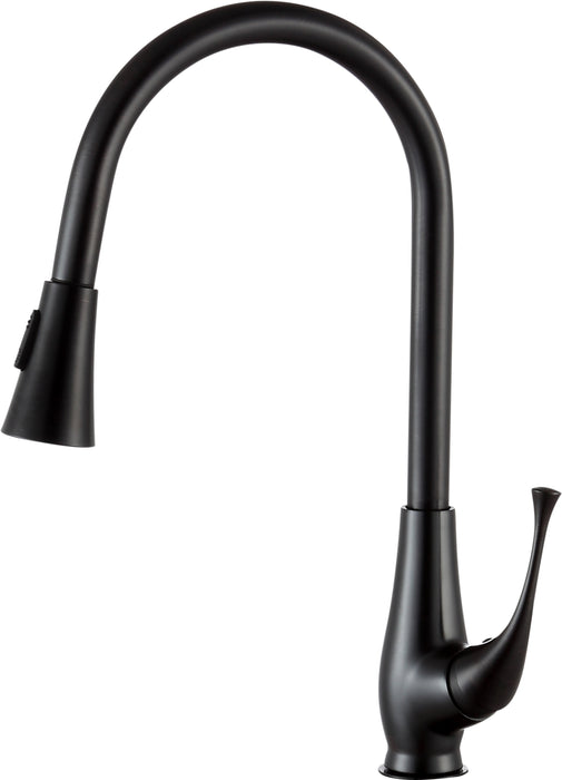 Meadow Single-Handle Pull-Out Sprayer Kitchen Faucet in Oil Rubbed Bronze