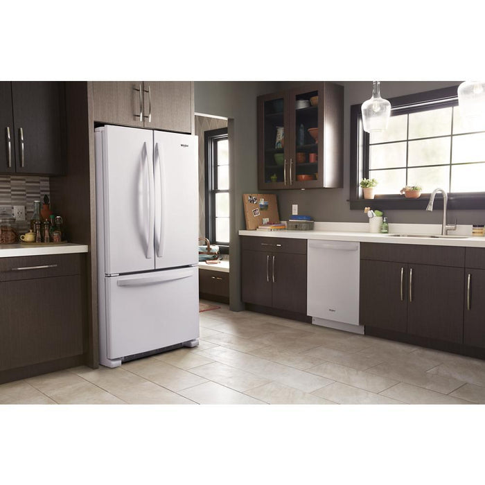 Whirlpool WRFF5333PW 33-Inch Wide French Door Refrigerator - 22 Cu. Ft.