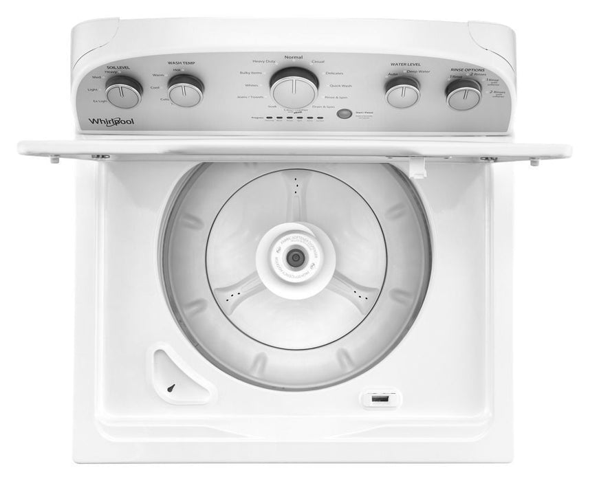 Whirlpool WTW5005KW 4.2 Cu. Ft. High-Efficiency Top Load Washer With Agitator