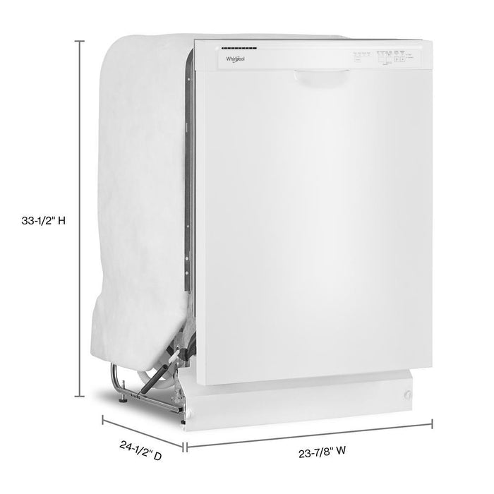 Whirlpool WDF341PAPW Quiet Dishwasher With Boost Cycle