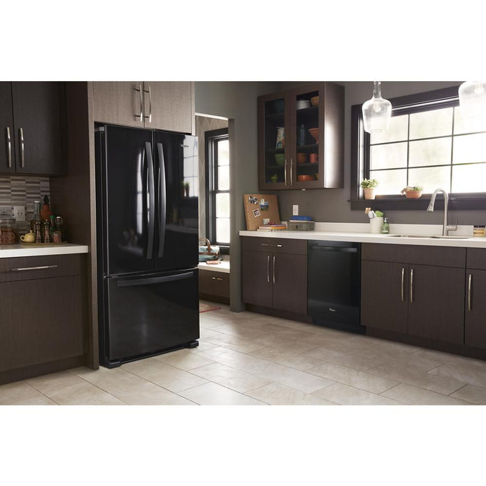 Whirlpool WRFF5333PB 33-Inch Wide French Door Refrigerator - 22 Cu. Ft.