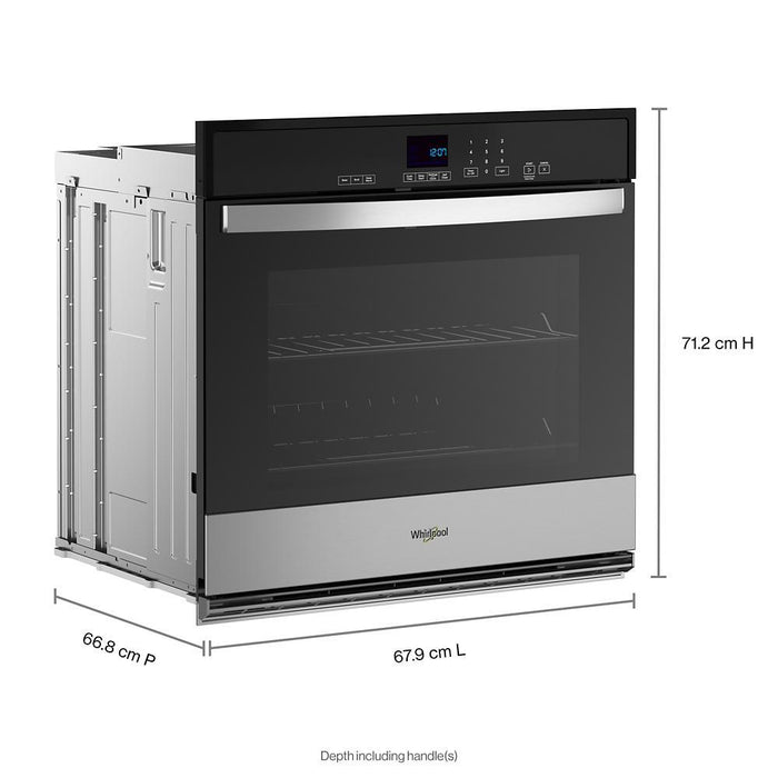 Whirlpool WOES3027LS 4.3 Cu. Ft. Single Self-Cleaning Wall Oven