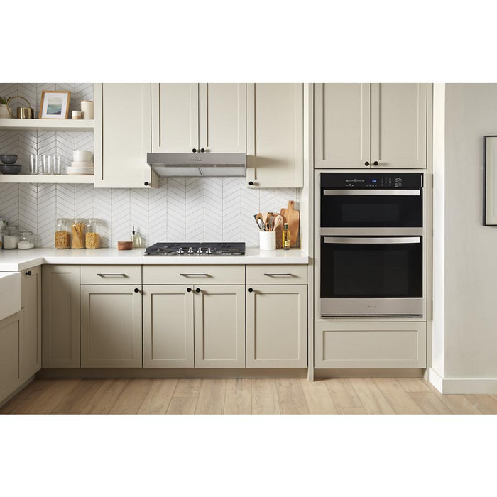 Whirlpool WOEC3030LS 6.4 Total Cu. Ft. Combo Self-Cleaning Wall Oven