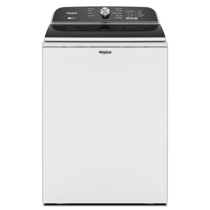 Whirlpool WTW6157PW 5.2-5.3 Cu. Ft. Whirlpool® Top Load Washer With Removable Agitator