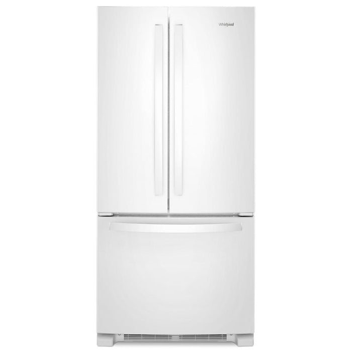 Whirlpool WRFF5333PW 33-Inch Wide French Door Refrigerator - 22 Cu. Ft.