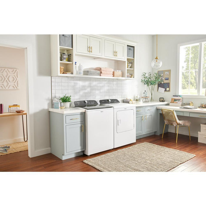 Whirlpool WED6150PW 7.0 Cu. Ft. Whirlpool® Top Load Electric Dryer With Moisture Sensor