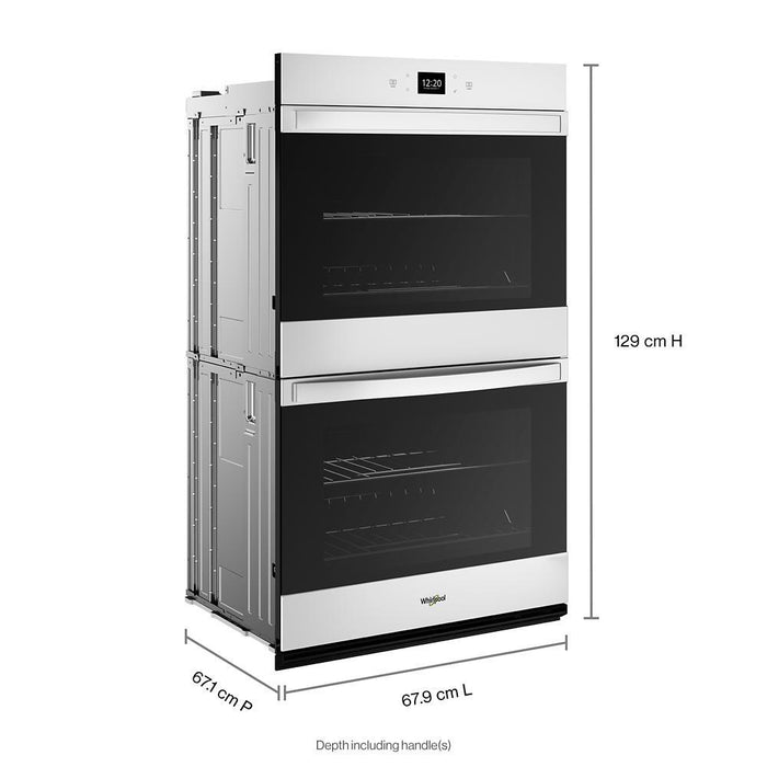 Whirlpool WOED5027LW 8.6 Total Cu. Ft. Double Wall Oven With Air Fry When Connected