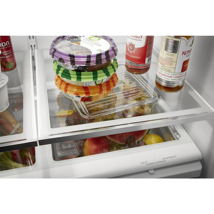 Whirlpool WRFF5333PB 33-Inch Wide French Door Refrigerator - 22 Cu. Ft.