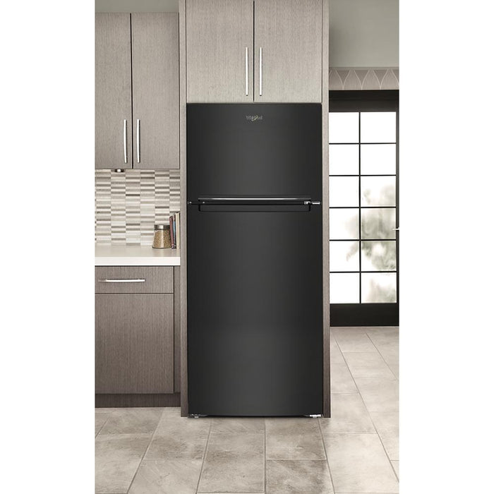 Whirlpool WRTX5028PB 28-Inch Wide Top-Freezer Refrigerator - 16.3 Cu. Ft.