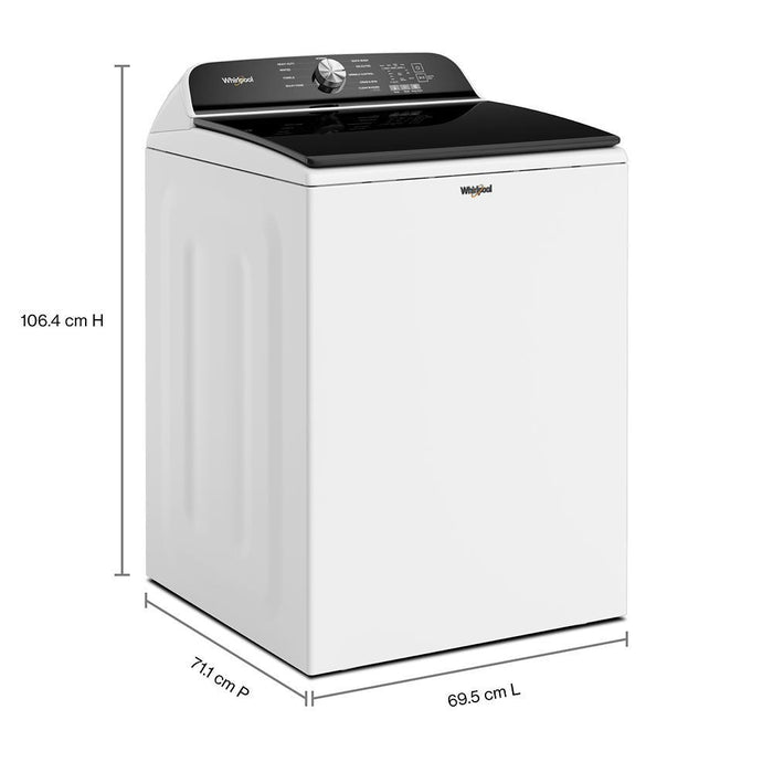 Whirlpool WTW6150PW 5.3 Cu. Ft. Whirlpool® Top Load Washer With Impeller