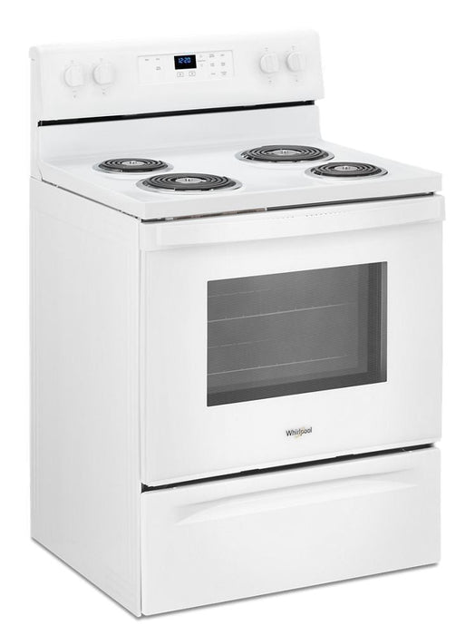 Whirlpool WFC150M0JW 4.8 Cu. Ft. Whirlpool® Electric Range With Keep Warm Setting