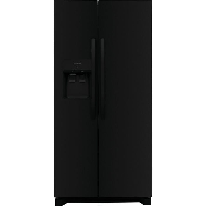 22.2 Cu Ft 33" SD SxS Refrigerator, smooth finish FRSS2323AB