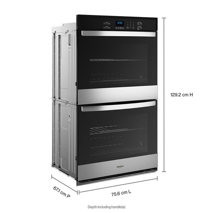 Whirlpool WOED3030LS 10.0 Total Cu. Ft. Double Self-Cleaning Wall Oven