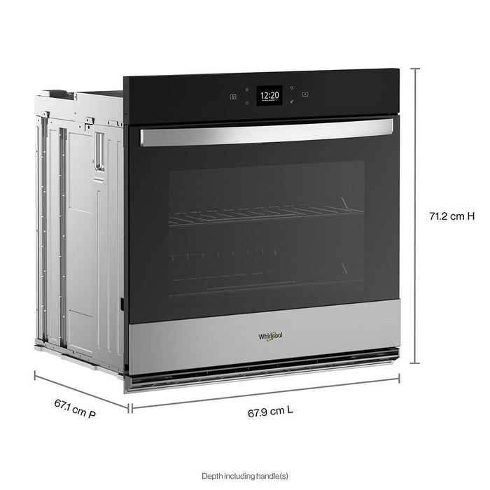 Whirlpool WOES5027LZ 4.3 Cu. Ft. Single Wall Oven With Air Fry When Connected