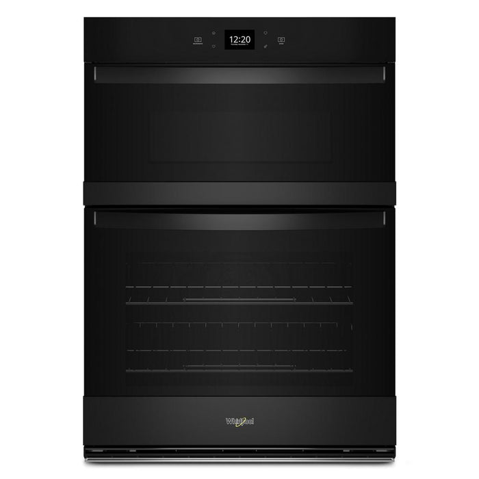 Whirlpool WOEC5030LB 6.4 Total Cu. Ft. Combo Wall Oven With Air Fry When Connected