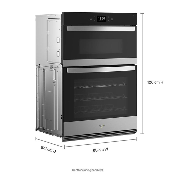 Whirlpool WOEC7027PZ 4.3 Cu. Ft. Wall Oven Microwave Combo With Air Fry