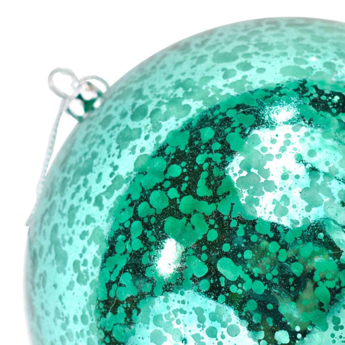 Fuchsia Green Plastic Ball Ornaments