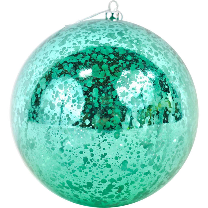 Fuchsia Green Plastic Ball Ornaments