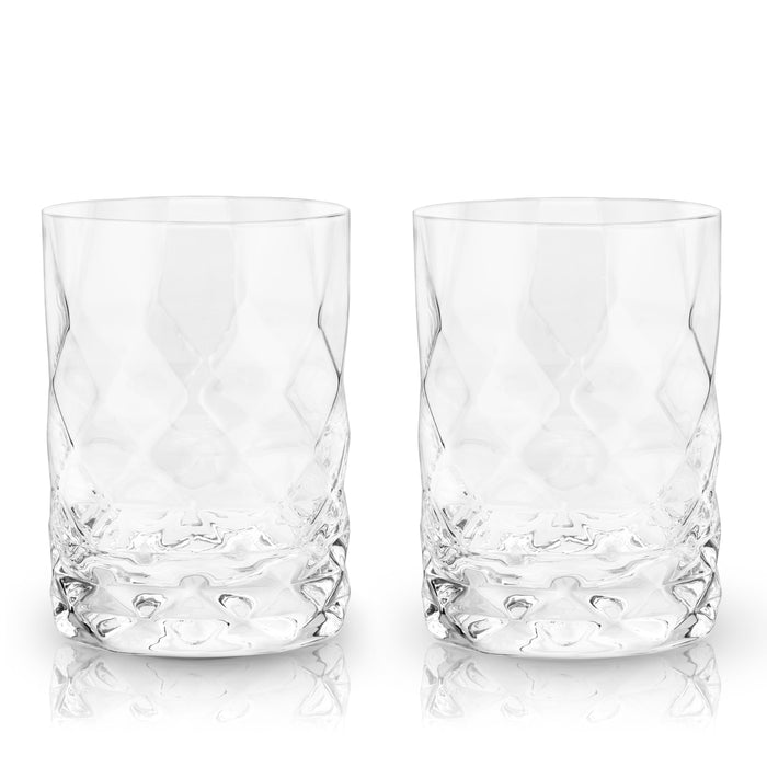 Gem Crystal Tumblers Set of 2