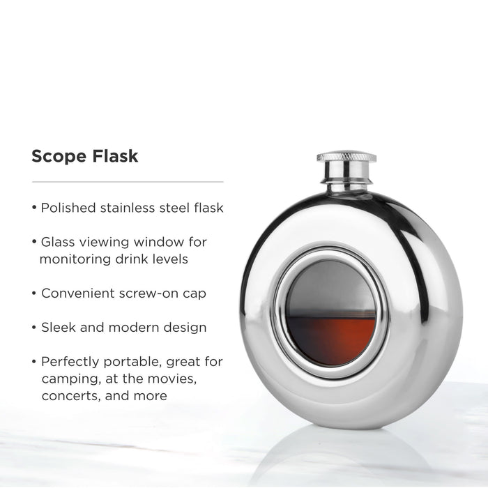 Irving Stainless Steel Scope Flask