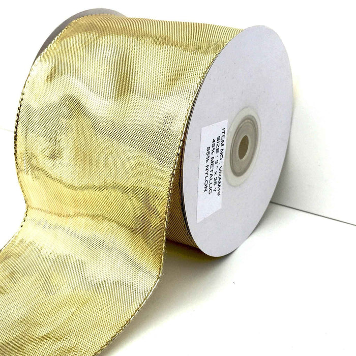 Gold Christmas Ribbon