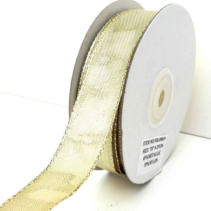 Gold Christmas Ribbon