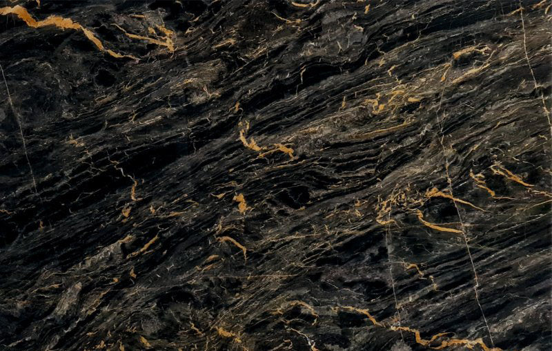 Golden Black Bookmatching Marble Slabs Polished - Livfloors Collection