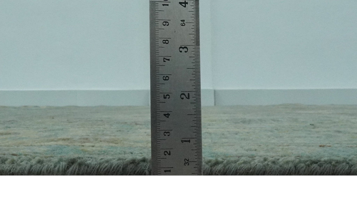 Green and Olive Hand Knotted Traditional Oushak Multi Size wool area rug