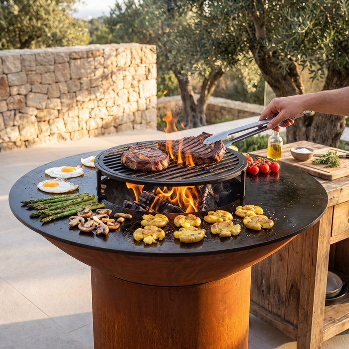Arteflame Classic 40" Grill — Tall Round Base