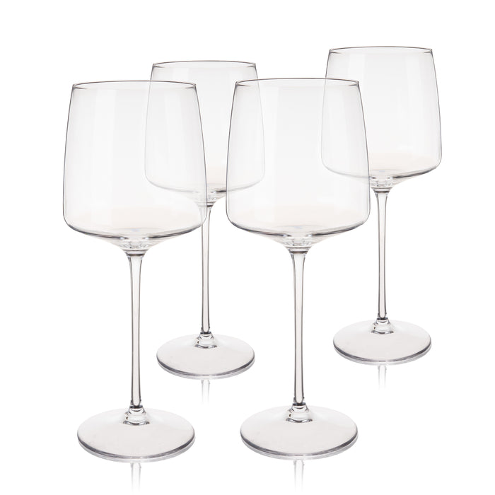 Reserve Julien Crystal Bordeaux Glasses Set of 4